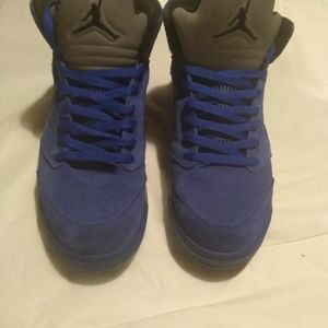 Jordan 5 Retro Blue Suede